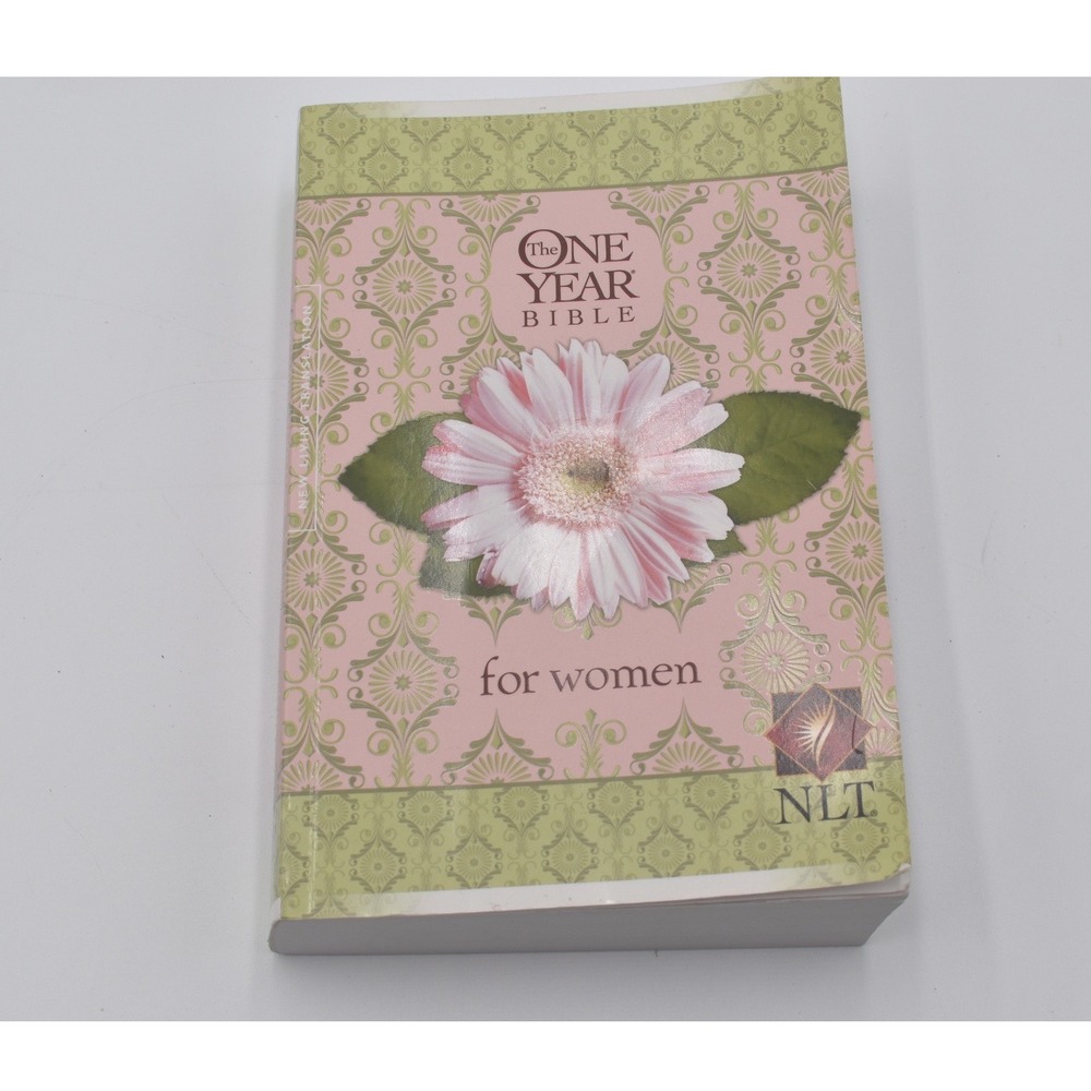 The One Year Bible for Women NLT New Living Translation Softcover Tyndale Floral